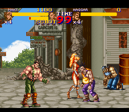 Final Fight 2 (Europe) In game screenshot